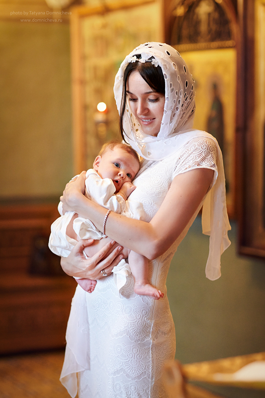 Одежда крестной матери на крещение