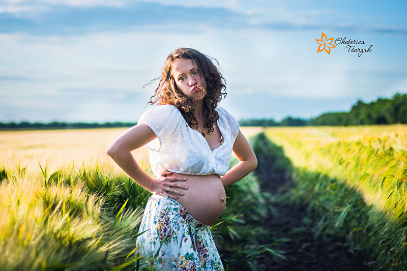 Фотосессия беременной на природе. Фотосессия в Пензе на природе. Фотосессия будущей мамы! Babyblog.